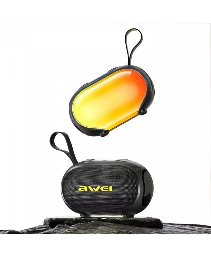  Awei KA1 TWS RGB Colorful Light Portable Wireless Bluetooth Speaker With FM Radio TF Card